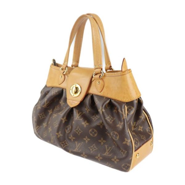 2 Louis Vuitton Boetie PM Handbag Shoulder Bag Monogram Canvas Leather Brown