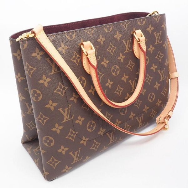 2 Louis Vuitton Flower Tote Monogram Hand Bag