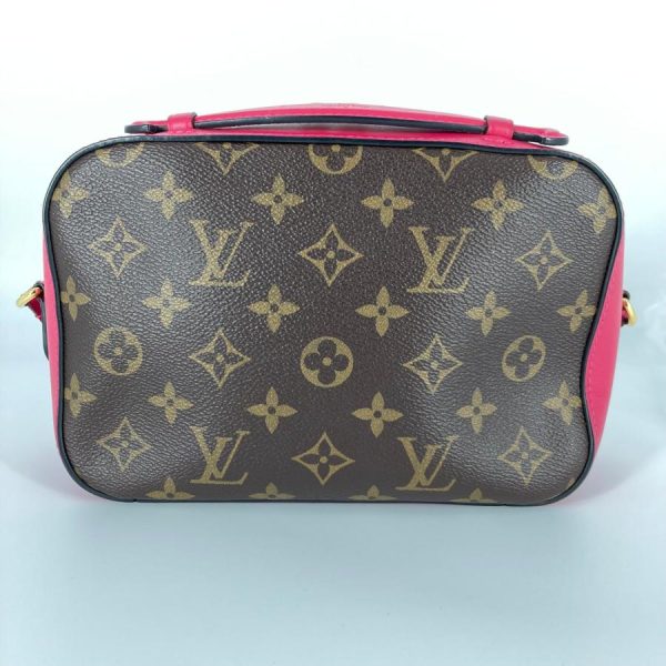 2 Louis Vuitton Saintonge Monogram Canvas Red