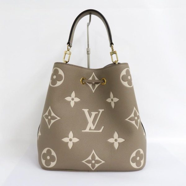 2 Louis Vuitton Neonoe MM Hand Bag Monogram Emplant