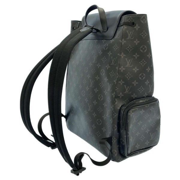 2 Louis Vuitton Eclipse Trio Backpack Monogram Noir Black