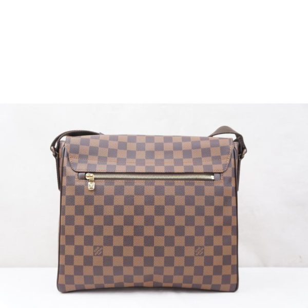 2 Louis Vuitton District MM Damier Ebene Hand Bag