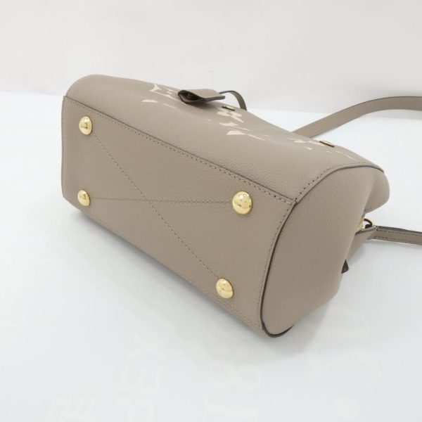 2 Louis Vuitton Montaigne BB Emplant Tourtrell Creme Hand Bag