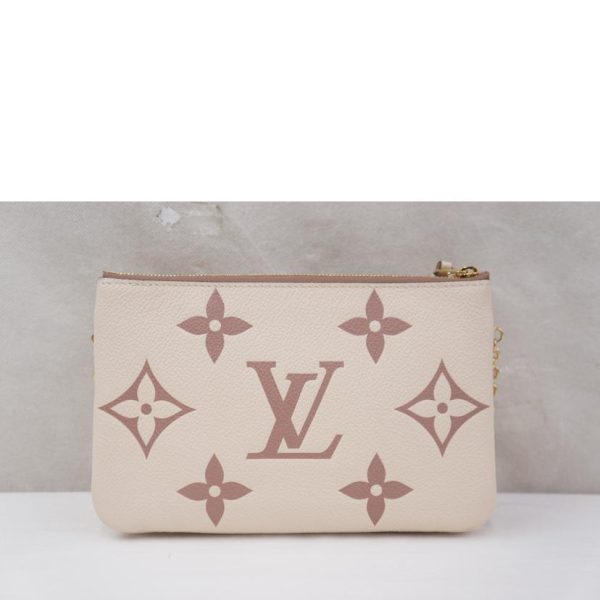 2 Louis Vuitton Pochette Doll Zip Amplant Hand Bag