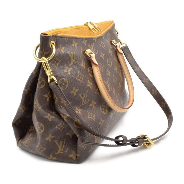 2 Louis Vuitton Pallas BB Monogram Saffron Shoulder Bag Yellow