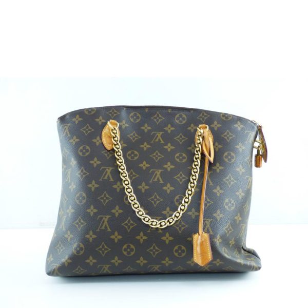 2 Louis Vuitton Lockit Chain Monogram Hand Bag