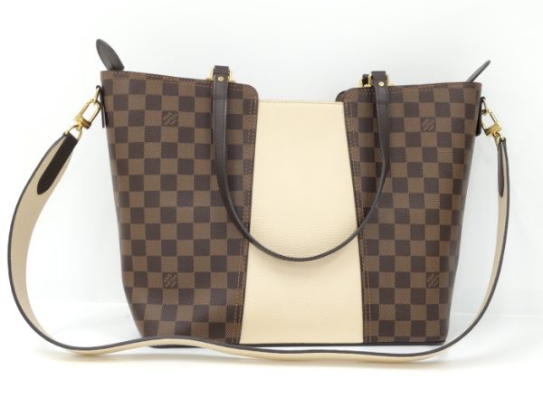 2 Louis Vuitton Jersey 2WAY Tote Bag Damier Claim