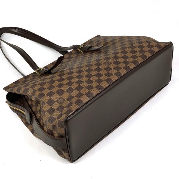 2 Louis Vuitton Chelsea Tote Bag Shoulder Bag Damier Brown