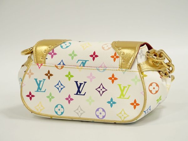 2 Louis Vuitton Marilyn Multicolor Shoulder Bag White