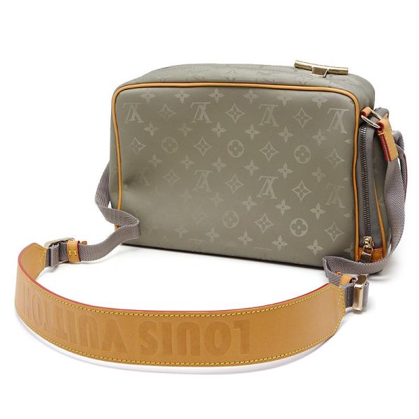 2 Louis Vuitton Camera Bag Monogram Titanium Shoulder Bag