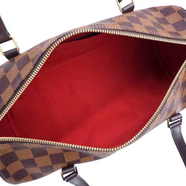 2 Louis Vuitton Damier Ebene Papillon 30 Hand Shoulder Bag Brown