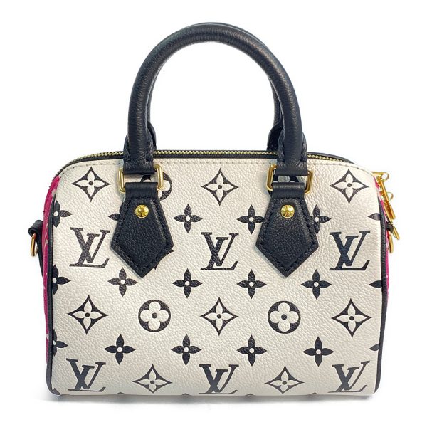 2 Louis Vuitton Monogram Implant Speedy Bandouliere 20 Boston Bag