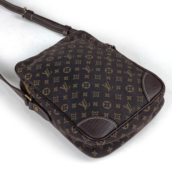 2 Louis Vuitton Danube Shoulder Bag Monogram Minilan Ebene Brown