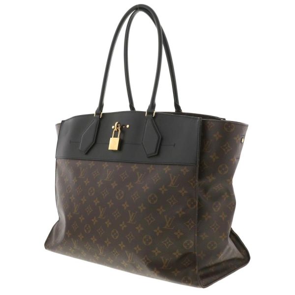 2 Louis Vuitton City Steamer XXL Hand Bag PVC Leather Brown