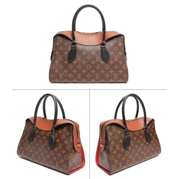 2 Louis Vuitton Handbag Tuileries Monogram Brown