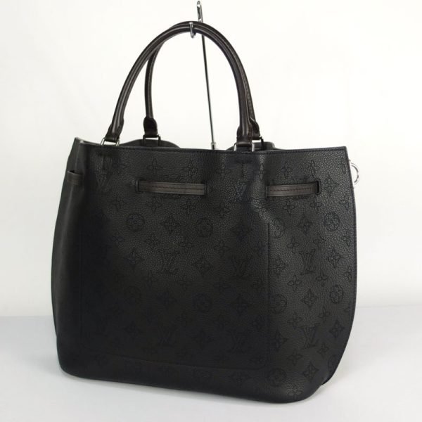 2 Louis Vuitton Girolatta Tote Bag Mahina Noir Black