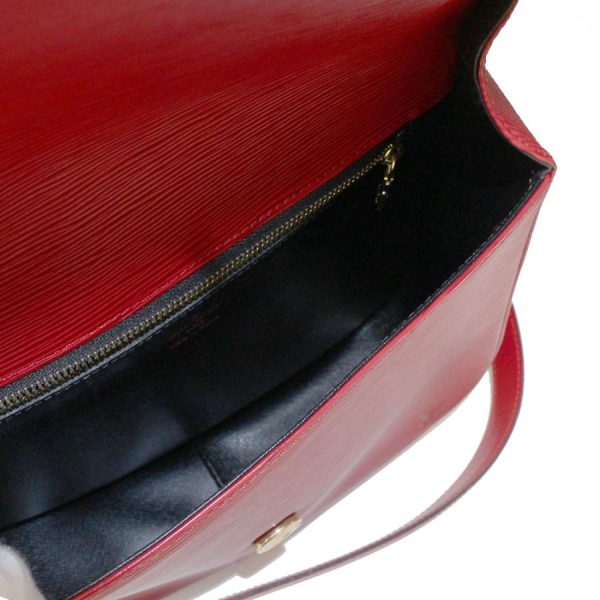 2 Louis Vuitton Epi Sun Crew Shoulder Bag Castilian Red