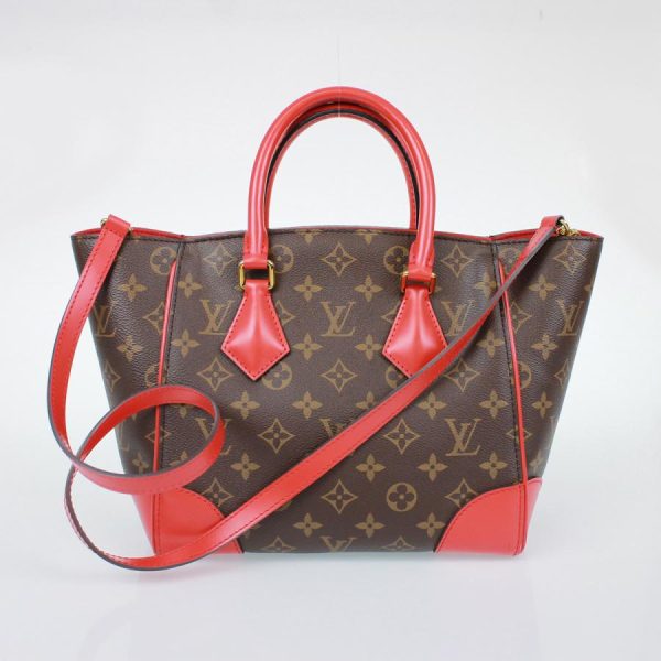 2 Louis Vuitton Phoenix PM Coquelicot 2WAY Bag Shoulder Bag