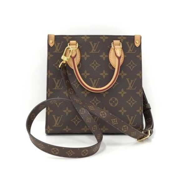 2 Louis Vuitton Sac Plat BB Shoulder Bag Monogram