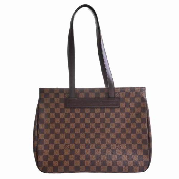 2 Louis Vuitton Damier Ebene Parioli PM Tote Bag Brown