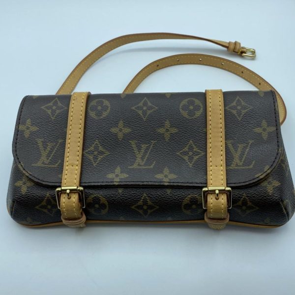 2 Louis Vuitton Monogram Pochette Marrell Shoulder Bag