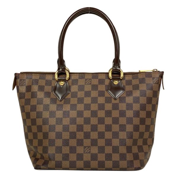 3 Louis Vuitton Saleya PM Tote Bag Handbag Damier Brown