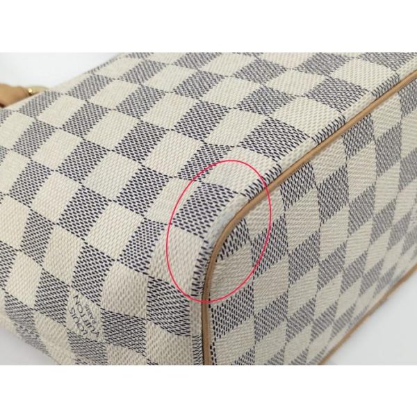 3 Louis Vuitton Saleya PM Handbag Damier Azur