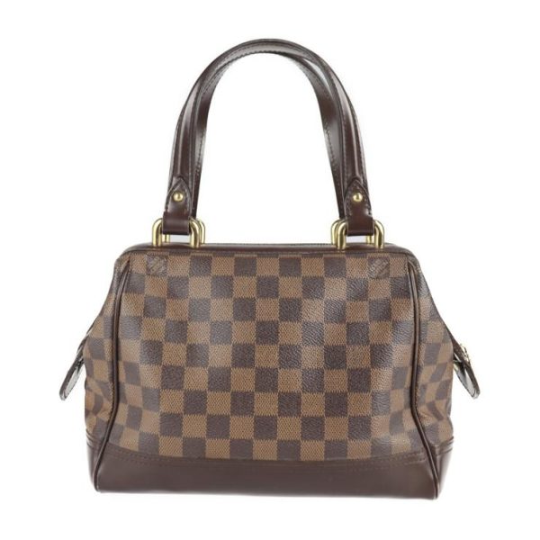 3 Louis Vuitton Knightsbridge Shoulder Bag Handbag Damier Canvas Leather Ebene