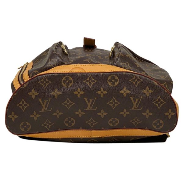 3 Louis Vuitton Sac de Bosphore Day Bag Backpack Rucksack Monogram Brown