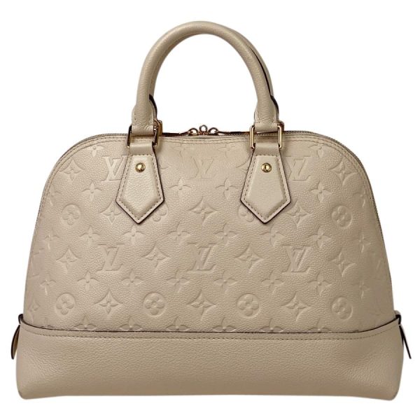 3 Louis Vuitton Neo Alma PM 2WAY Shoulder Bag Handbag Monogram White