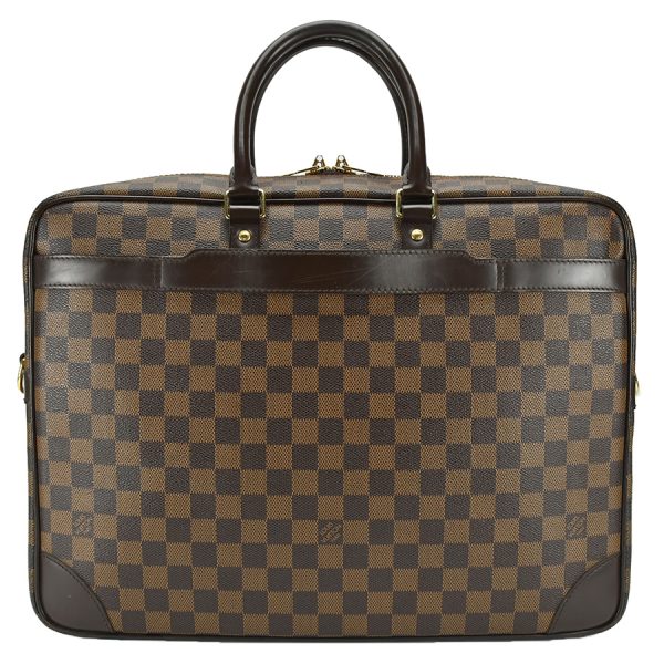 3 Louis Vuitton Porte Document Voyage GM Damier Ebene Handbag