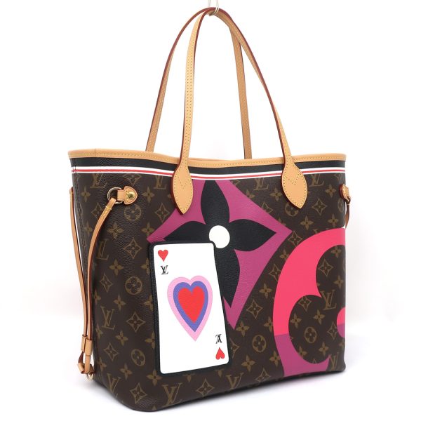 3 Louis Vuitton Neverfull MM Game On Tote Bag Monogram Multicolor