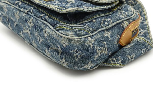 3 Louis Vuitton Monogram Denim Bum Bag Waist Bag Body Bag