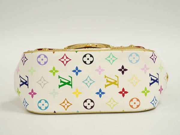 3 Louis Vuitton Marilyn Multicolor Shoulder Bag White