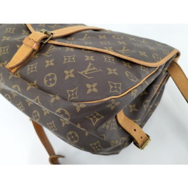 3 Louis Vuitton Saumur 35 Shoulder Bag Monogram