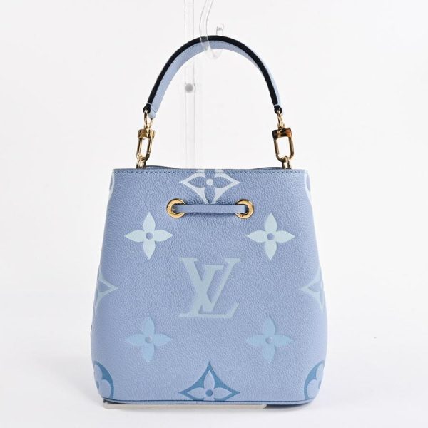 3 Louis Vuitton Neonoe BB Shoulder Bag Amplant Light Blue