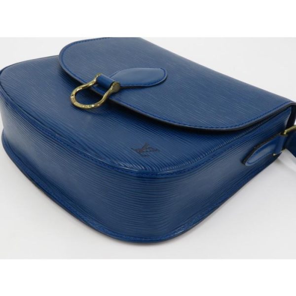 3 Louis Vuitton Sun Crew Shoulder Bag Epi Leather Toledo Blue