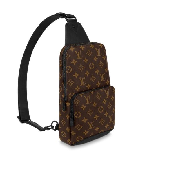 3 Louis Vuitton Bumbag Body Bag Brown Black Monogram Macassar Canvas