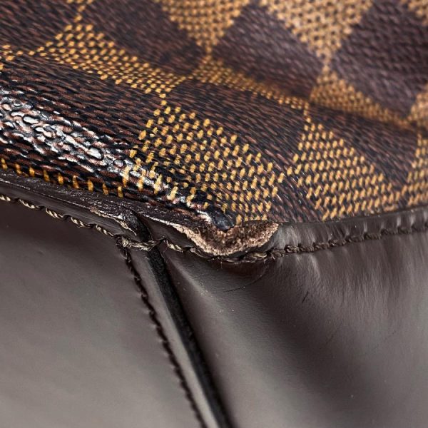 3 Louis Vuitton Hippo Mezzo Shoulder Bag Damier Brown