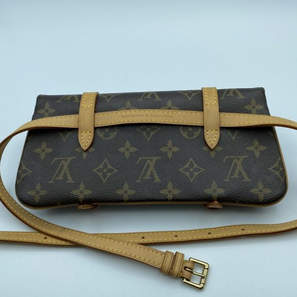 3 Louis Vuitton Monogram Pochette Marrell Shoulder Bag