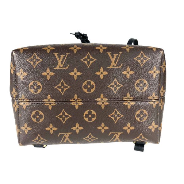 4 Louis Vuitton Montsouris NM Monogram Backpack Daypack Brown