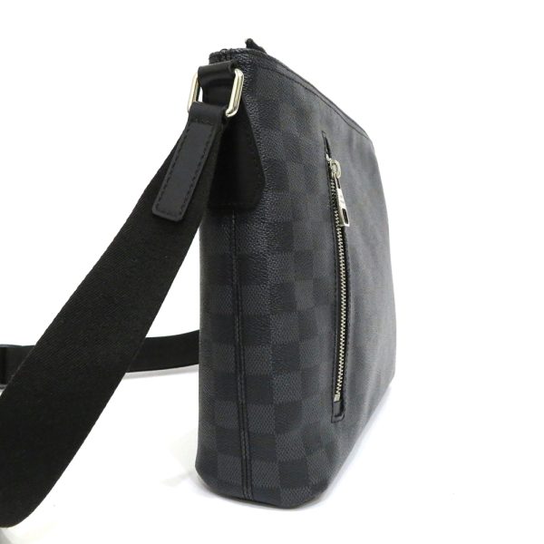 4 Louis Vuitton Shoulder Bag Mick PM Damier Graphite Gray