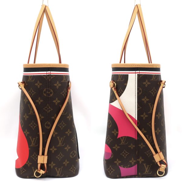 4 Louis Vuitton Neverfull MM Game On Tote Bag Monogram Multicolor