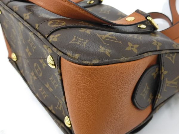 4 Louis Vuitton Manhattan 2 Way Shoulder Bag Monogram Brown