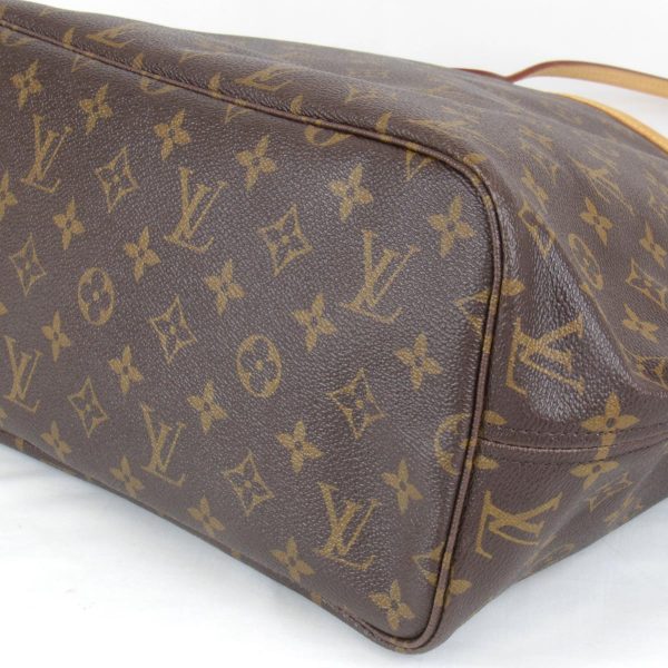 4 Louis Vuitton Neverfull GM Tote Bag Monogram Canvas Beige