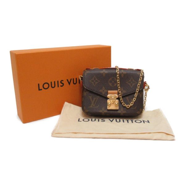 5 Louis Vuitton Shoulder Bag Micro Metis Shoulder Bag Brown Coated Canvas