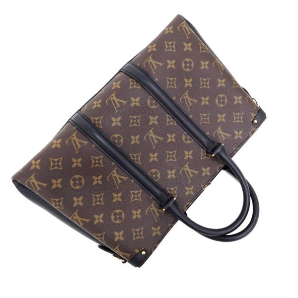 5 Louis Vuitton Soufflot NV MM Shoulder Bag Monogram Brown