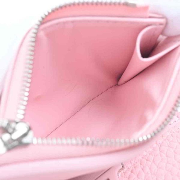 5 Louis Vuitton Taurillon Portefeuille Capucines Xs Tri fold Compact Wallet Pink Leather