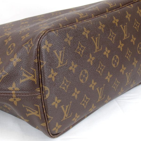 5 Louis Vuitton Neverfull GM Tote Bag Monogram Canvas Beige