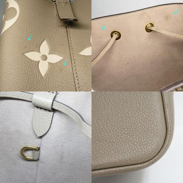 6 Louis Vuitton Neonoe MM Hand Bag Monogram Emplant